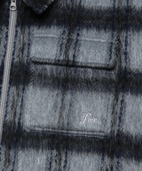 LMCの「BRUSHED CHECK ZIP UP SHIRT gray(シャツ/ブラウス・レディース・その他・S/M/L)」の6枚目の写真