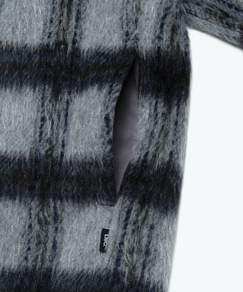 LMCの「BRUSHED CHECK ZIP UP SHIRT gray(シャツ/ブラウス・レディース・その他・S/M/L)」の7枚目の写真