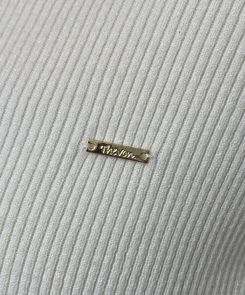 Thevon(ゼボン)の「アシメホルター袖フレアニット(ニット/セーター・レディース・ブラウン/アイボリー/オレンジ・FREE)」の11枚目の写真