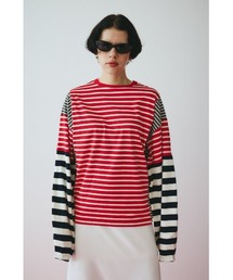 HeRIN.CYE | Patchwork cut tops　　パッチワークカットトップス(Tシャツ/カットソー)