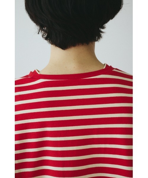 HeRIN.CYE（ヘリンドットサイ）の「Patchwork cut tops　　パッチワークカットトップス（Tシャツ/カットソー・レディース・レッド系その他/グリーン系その他2・FREE）」の9枚目の写真