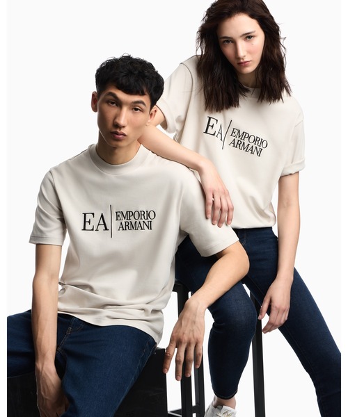 セール】【エンポリオ アルマーニ】Icon Tシャツ インターロック