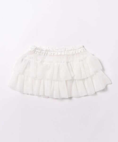 Ocean&Ground（オーシャン&グラウンド）の「ﾁｭｰﾙﾌﾘﾙ飾りｽｶｰﾄ（スカート・キッズ・ターコイズブルー/オレンジ/ブラウン/ホワイト・MEDIUM/LARGE/LL/SMALL）」の5枚目の写真