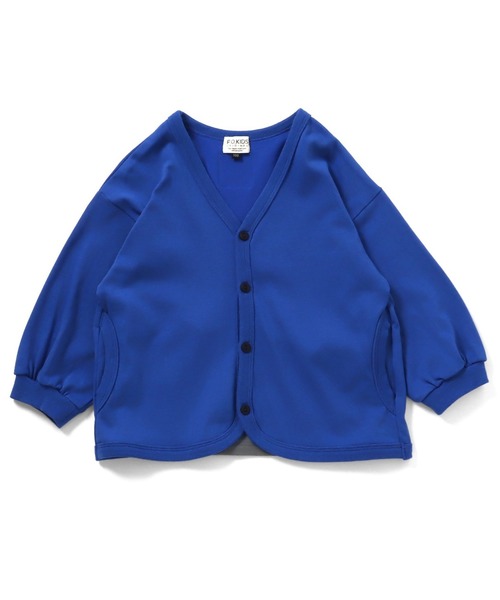 F.O.KIDS（エフオーキッズ）の「F.O.KIDS/エフオーキッズ UVカットカーディガン 2026年 夏 夏服（カーディガン/ボレロ・キッズ・チャコール/レッド/レインボー/ブルー・120/130/140）」の3枚目の写真
