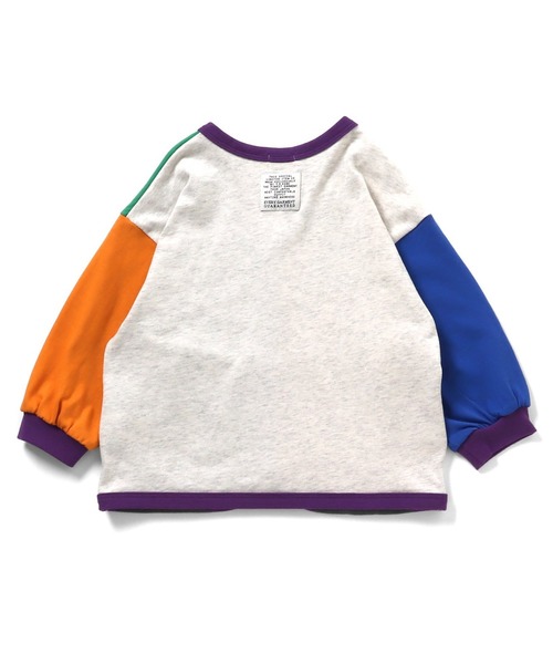 F.O.KIDS（エフオーキッズ）の「F.O.KIDS/エフオーキッズ UVカットカーディガン 2026年 夏 夏服（カーディガン/ボレロ・キッズ・チャコール/レッド/レインボー/ブルー・120/130/140）」の5枚目の写真