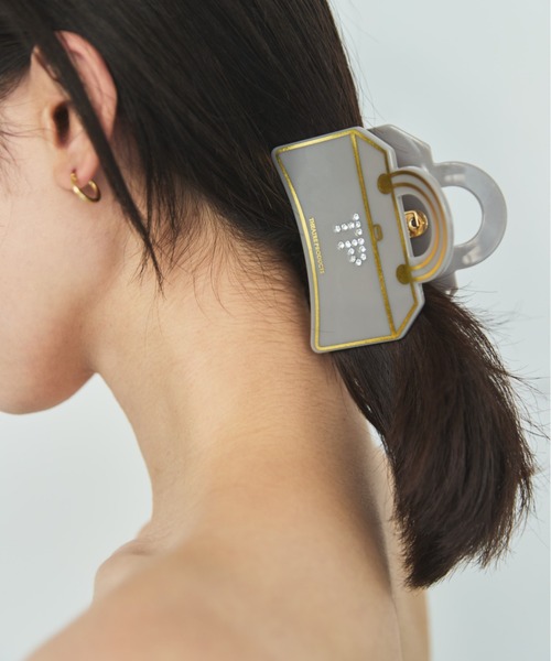 THEATRE PRODUCTS（シアタープロダクツ）の「ヘアクリップ　BAG（バレッタ/ヘアクリップ・レディース・ブラック/グレー・FREE）」の2枚目の写真