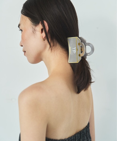 THEATRE PRODUCTS（シアタープロダクツ）の「ヘアクリップ　BAG（バレッタ/ヘアクリップ・レディース・ブラック/グレー・FREE）」の8枚目の写真