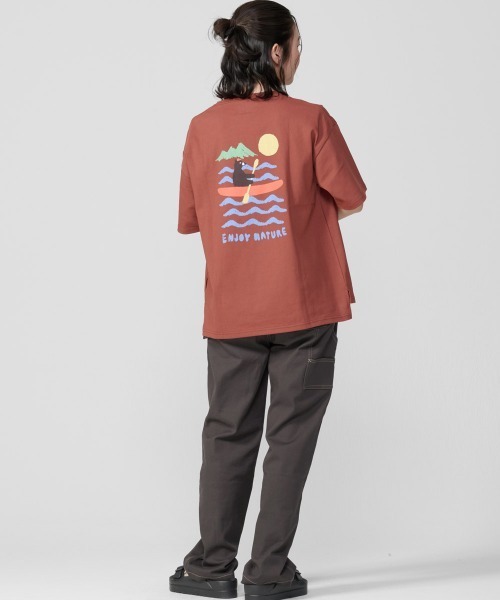 KRIFF MAYER Lady's Collection(クリフメイヤーレディースコレクション)の「楽のびストレートペインターパンツ(その他パンツ・レディース・オリーブ/ベージュ/チャコール・LARGE/MEDIUM)」の12枚目の写真