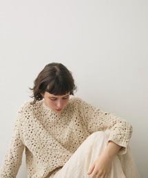full/fill.（フルフィル）の「crochet chenille knit / クロシェシェニールニット（ニット/セーター）」