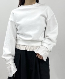 STYLEMIXER（スタイルミキサー）の「フリルカフスウェットトップ（スウェット）」