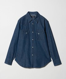 HAND ROOM（ハンドルーム）の「【別注】＜HAND ROOM＞ウエスタン デニム シャツ（シャツ/ブラウス）」