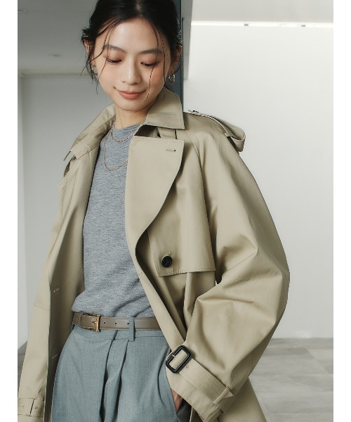 anuans（アニュアンス）の「ハーフスリーブニットプルオーバー（その他トップス・レディース・グレー/ミント/ライトピンク/アイボリー/ブラウン/ブラック・FREE）」の17枚目の写真