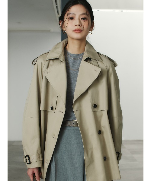 anuans（アニュアンス）の「ハーフスリーブニットプルオーバー（その他トップス・レディース・グレー/ミント/ライトピンク/アイボリー/ブラウン/ブラック・FREE）」の16枚目の写真