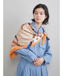 Mila Owen | ベルトモチーフ柄スカーフ(バンダナ/スカーフ)