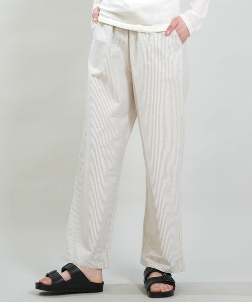 RIKKA FEMME(リッカファム)の「RIKKA FEMME/リッカファム ロングパンツ イージーパンツ RF6S-3102(その他パンツ・レディース・ホワイト×ブルー/ホワイト×グレー/ブラック/カーキ・FREE)」の11枚目の写真