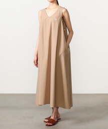 DANTON | DANTON | ハイカウントコットン Vネックワンピース WOMEN(ワンピース)