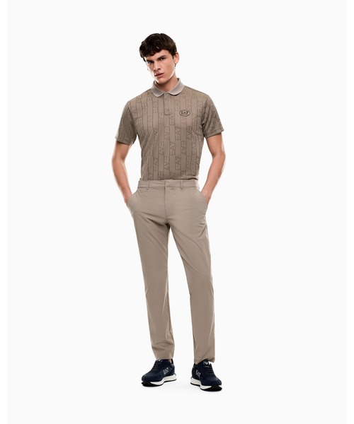 EMPORIO ARMANI EA7（エンポリオアルマーニイーエーセブン）の「【エンポリオ アルマーニ EA7】Golf Pro ポロシャツ VENTUS7テクニカルファブリック（ポロシャツ・メンズ・ブラウン/カモフラージュ/ダークネイビー・X-LARGE/XX-LARGE/SMALL/MEDIUM/LARGE）」の6枚目の写真