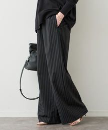 Deuxieme Classe | Effortless Wool ストライプパンツ(その他パンツ)