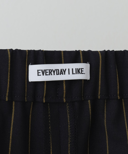 Deuxieme Classe（ドゥーズィエムクラス）の「Effortless Wool ストライプパンツ（その他パンツ・レディース・ダークブルー・38/36/34）」の20枚目の写真