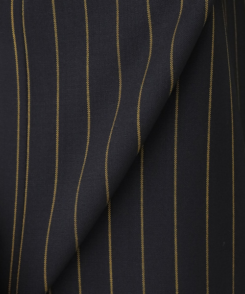 Deuxieme Classe（ドゥーズィエムクラス）の「Effortless Wool ストライプパンツ（その他パンツ・レディース・ダークブルー・38/36/34）」の22枚目の写真