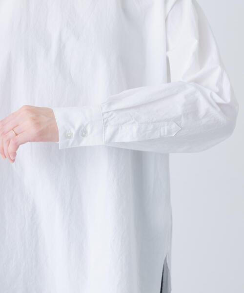 かぐれ(カグレ)の「コットンクルーネックプルオーバーシャツ(シャツ/ブラウス・レディース・オフホワイト・FREE)」の12枚目の写真