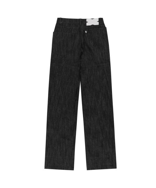 OJOS(オホス)の「Metal Denim Pants / Black(デニムパンツ・レディース・その他・1/2/3)」の3枚目の写真