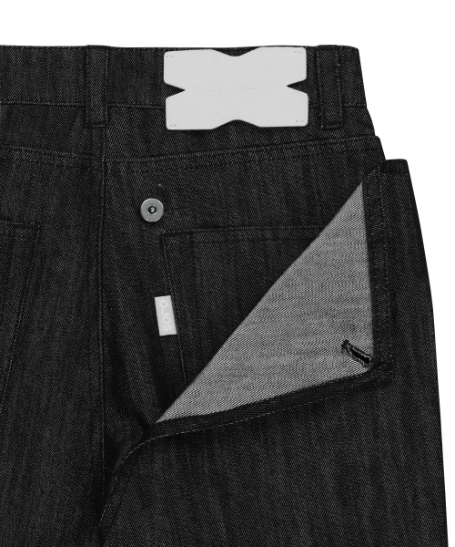 OJOS(オホス)の「Metal Denim Pants / Black(デニムパンツ・レディース・その他・1/2/3)」の5枚目の写真