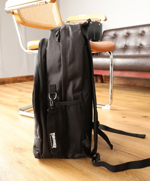 THRASHER(スラッシャー)の「THRASHER BACKPACK35 リュック(バックパック/リュック・メンズ・ブラック系/ブラック×ホワイト・FREE)」の14枚目の写真