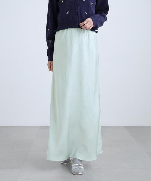 FREE'S MART(フリーズマート)の「◆サテンナロースカート(スカート・レディース・ネイビー/ホワイト/グレー系その他/グレー・MEDIUM/SMALL)」の22枚目の写真