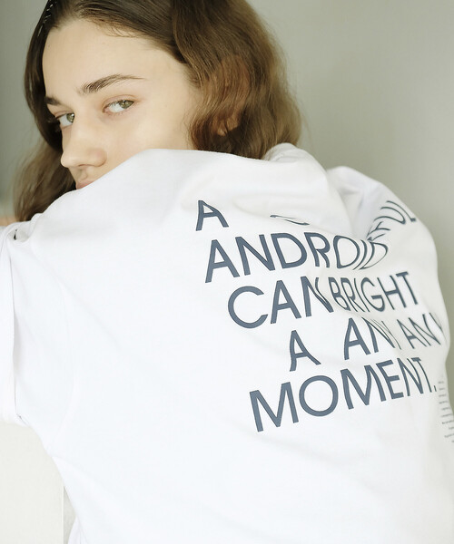 PUBLUX(パブリュクス)の「PUBLUX/パブリュクス <機能性素材>LOVE POP STUDIO CHEERFUL タイポグラフィー Tシャツ 限定展開(Tシャツ/カットソー・メンズ・ブラック/ネイビー/ピンク/ホワイト・LARGE/MEDIUM/SMALL)」の16枚目の写真