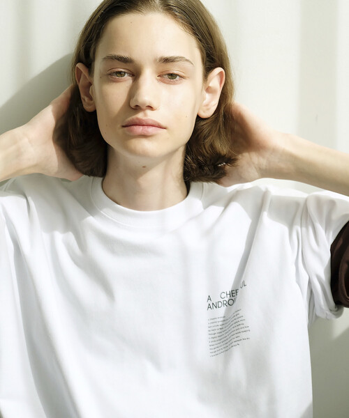 PUBLUX(パブリュクス)の「PUBLUX/パブリュクス <機能性素材>LOVE POP STUDIO CHEERFUL タイポグラフィー Tシャツ 限定展開(Tシャツ/カットソー・メンズ・ブラック/ネイビー/ピンク/ホワイト・LARGE/MEDIUM/SMALL)」の18枚目の写真