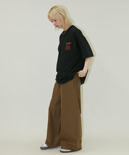 PUBLUX(パブリュクス)の「PUBLUX/パブリュクス <機能性素材>LOVE POP STUDIO CHEERFUL タイポグラフィー Tシャツ 限定展開(Tシャツ/カットソー・メンズ・ブラック/ネイビー/ピンク/ホワイト・LARGE/MEDIUM/SMALL)」の22枚目の写真