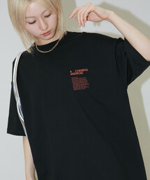 PUBLUX/パブリュクス <機能性素材>LOVE POP STUDIO CHEERFUL タイポグラフィー Tシャツ 限定展開