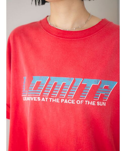 Ungrid（アングリッド）の「ヴィンテージロゴルーズTee（Tシャツ/カットソー・レディース・オレンジ/レッド/アイボリー/チャコールグレー・FREE）」の11枚目の写真