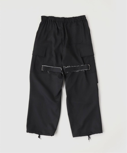 sulvam（サルバム）の「【sulvam/サルバム】ギャバジンカーゴボンテージパンツ（その他パンツ・メンズ・ブラック・S/M）」の2枚目の写真