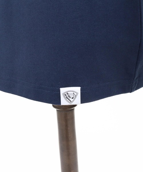 No Rain No Rainbow(ノーレインノーレインボー)の「mlt5616-USA cotton long sleeve T-shirt ロングスリーブTシャツ(NR26S-24)(Tシャツ/カットソー・メンズ・ネイビー/ホワイト/ブラック・S/XL/L/M)」の20枚目の写真