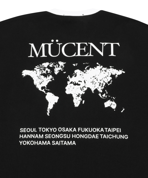 MUCENT(ムセント)の「トレースリンガー半袖Tシャツ(3カラー)(Tシャツ/カットソー・レディース・ホワイト/スカイブルー/ブラック/ネイビー・SMALL/LARGE)」の8枚目の写真