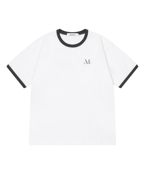 MUCENT(ムセント)の「トレースリンガー半袖Tシャツ(3カラー)(Tシャツ/カットソー・レディース・ホワイト/スカイブルー/ブラック/ネイビー・SMALL/LARGE)」の18枚目の写真