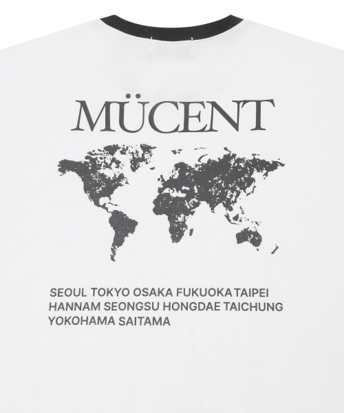 MUCENT(ムセント)の「トレースリンガー半袖Tシャツ(3カラー)(Tシャツ/カットソー・レディース・ホワイト/スカイブルー/ブラック/ネイビー・SMALL/LARGE)」の15枚目の写真