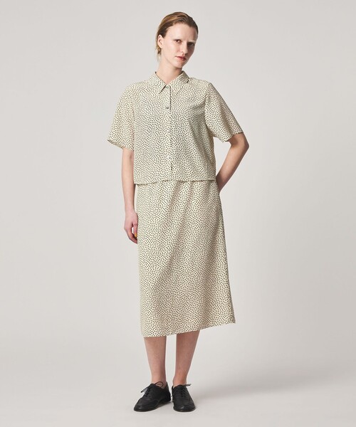 Steven Alan（スティーブンアラン）の「＜Steven Alan＞フラワー プリント スカート（スカート・レディース・ブラック/オフホワイト・M/S）」の10枚目の写真