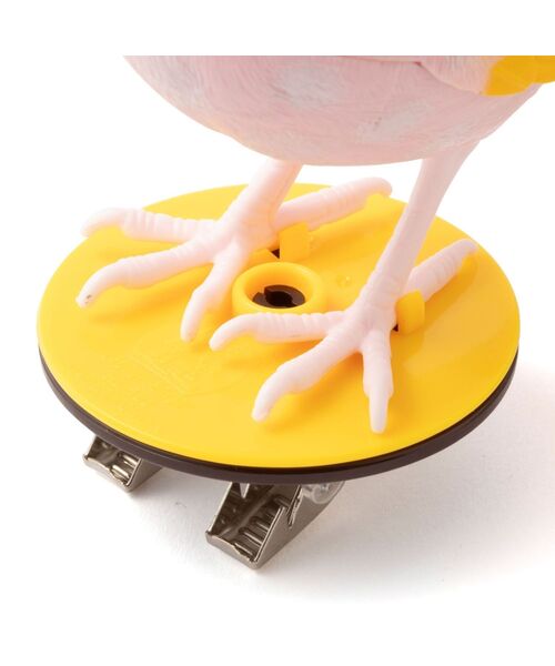 Francfranc（フランフラン）の「人感ミュージックバード クリップ ピンク（おもちゃ・レディース・ピンク・FREE）」の5枚目の写真