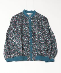 sandy（サンディー）の「プリントスタンドカラーショートブラウス（シャツ/ブラウス）」