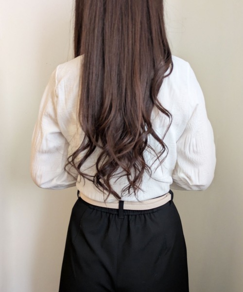 styiro(スタイロ)の「シアーフリルブラウス(シャツ/ブラウス・レディース・ホワイト/ブラック・FREE)」の10枚目の写真