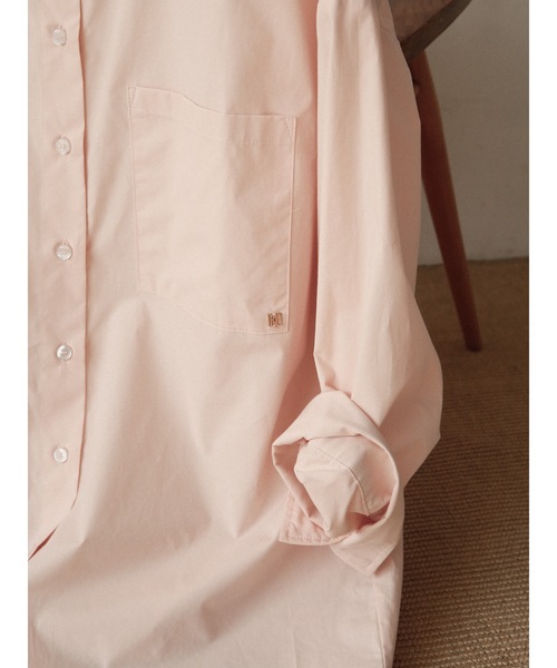 Katrin TOKYO(カトリーントーキョー)の「pajama shirt(シャツ/ブラウス・レディース・ブラウン/ブルー/ベビーピンク・FREE/XS)」の9枚目の写真