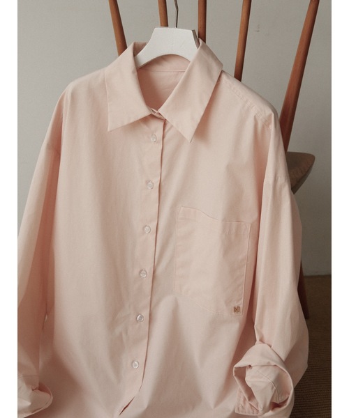 Katrin TOKYO(カトリーントーキョー)の「pajama shirt(シャツ/ブラウス・レディース・ブラウン/ブルー/ベビーピンク・FREE/XS)」の10枚目の写真