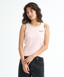 RVCA ウィメンズ RIBBED ICON TANK TOP タンクトップ 【2026年春夏モデル】