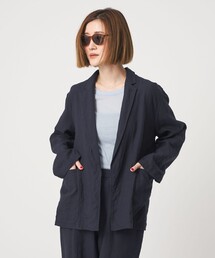 conte（コンテ）の「＜conte＞リネン テーラードジャケット（テーラードジャケット）」