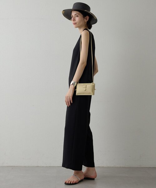 Whim Gazette（ウィムガゼット）の「オールインワン（つなぎ/オールインワン・レディース・ブラック/オフホワイト・FREE）」の8枚目の写真