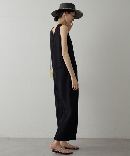 Whim Gazette（ウィムガゼット）の「オールインワン（つなぎ/オールインワン・レディース・ブラック/オフホワイト・FREE）」の12枚目の写真