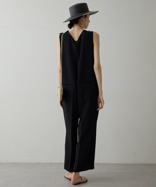 Whim Gazette（ウィムガゼット）の「オールインワン（つなぎ/オールインワン・レディース・ブラック/オフホワイト・FREE）」の11枚目の写真